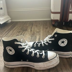 High Top Black Converse Canvas!